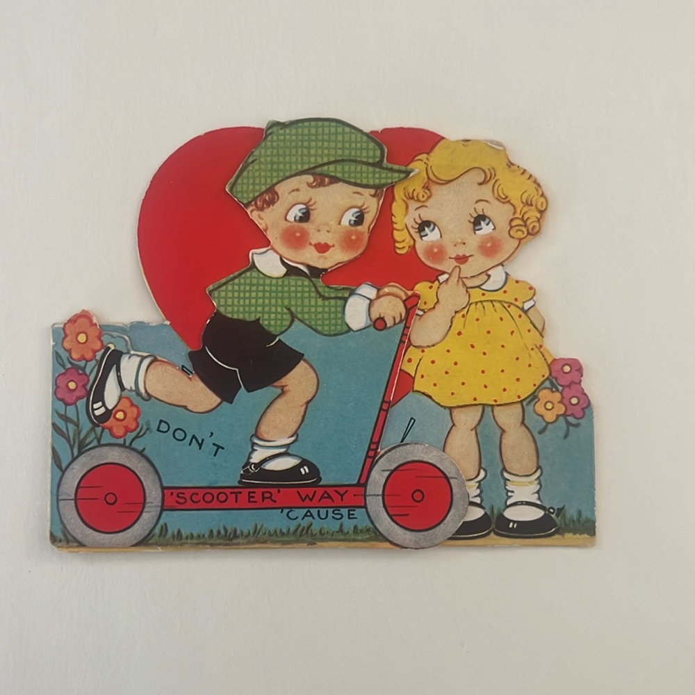 Vintage Valentines Card